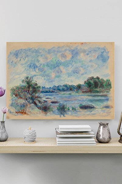 Postermanya Landscape At Pont Aven - Auguste Renoir Sanatsal Poster