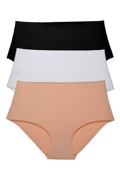 minihira butik Σλιπ ψηλόμεσο 100% βαμβακερό χωρίς σημάδια κοπής με λέιζερ (3)