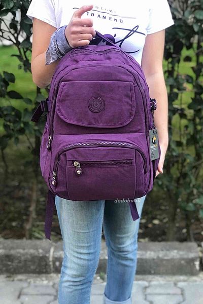 DodoButik Water Resistant Large Size Purple Backpack