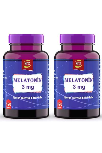 NCS Melatoninn 3 Mg 120 Tablet X 2 Boxes