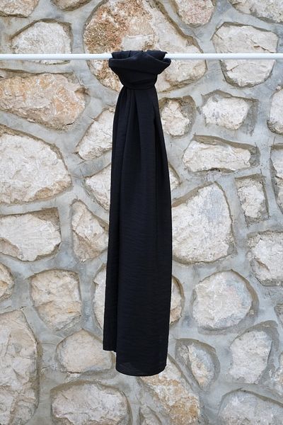 Ramada İpek Kraş Viscose Jazz Shawl Black