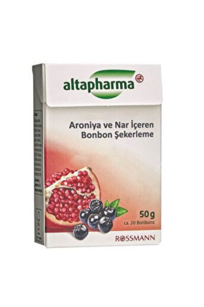 Altapharma علبة حلوى بونبون بالرمان وأرونيا 50 جرام