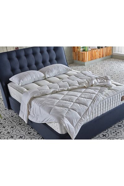 Doqu Home Double King Size Bamboo Quilt White
