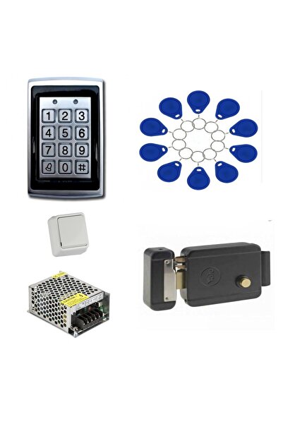 LEDONLİNE Rfid Proximity Metal Işıklı Elektronik Manyetik Şifreli Kartlı