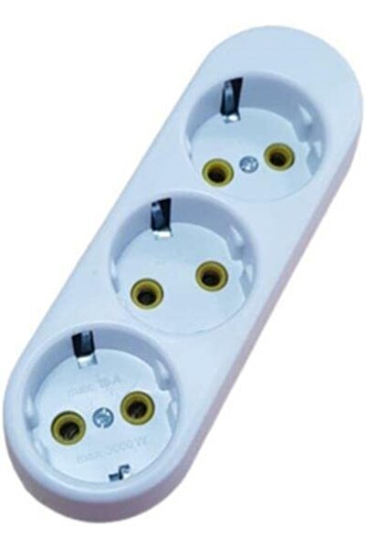 Berlinshop 3lü Topraklı Grup Priz Klemensli Eminsan Tuğsan Yapı Gaziantep