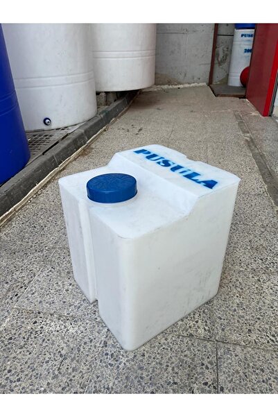 PUSULA SU DEPOLARI Polietilen 50 Lt Prizmatik Kare Su Deposu / Karavan Tipi