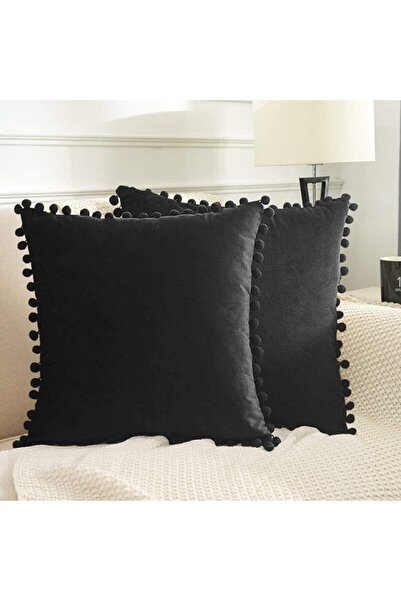 enc home غطاء وسادة رمي بومبوم