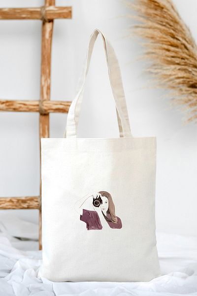feinas Canvas Tote Bag - Photographer (35x40cm - 320gr 100% βαμβάκι)