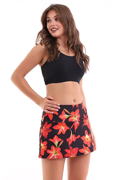 Aykum Mayo Moon Sand Sports and Tennis Skirt Suitable for Daily Use with Shorts Inside
