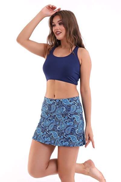 Aykum Mayo Moon Sand Sports and Tennis Skirt Suitable for Daily Use with Shorts Inside