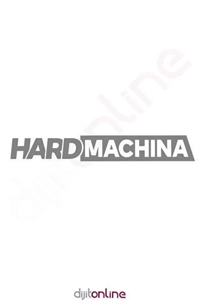 Dijitonline ملصق سيارة هارد ماشينا مقاس 30x4 سم