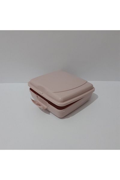 renkli çiçekler Lunch Box Mini Square Lunch Box For School 13x13x6 Cm