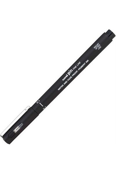 Unibal Uni Pin 0.1 Fine Line Acrylic Tip Pen Blue Pin01-200 Blue