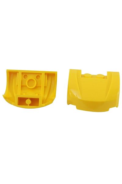 LEGO Original Accessory Custom Mudguard 3 X 4 X 1 Automobile Yellow Fender Hood 1 Piece Will Be Sent