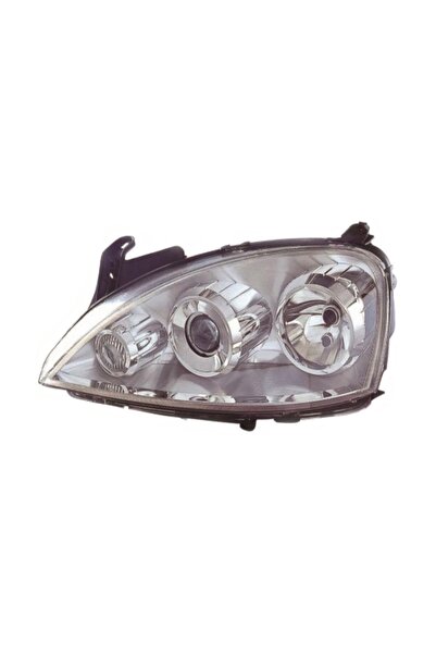 Depo Ön Far Sağ Opel Corsa C 03-05 Merceklı Uyumlu