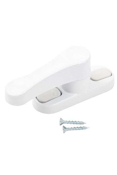 Pandogo Window Lock 1 Piece Door and Window Safety Apparatus Security Product Lock White