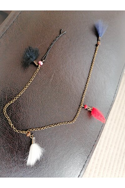 AlkazanAnkara Lanț de păr Accesoriu pentru păr Mărgele de păr