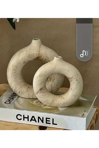 Şirin Hobi Dünyası Halka Vazo Set