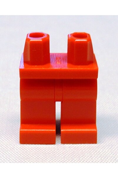 LEGO Original Accessory Custom Moc Minifigure Minifigure Legs Leg Single Color Red Pants 1 Piece