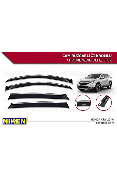 Niken Honda Crv Cr-v 2018 2019 2020 2021 2022 2023 Kromlu Cam Rüzgalığı