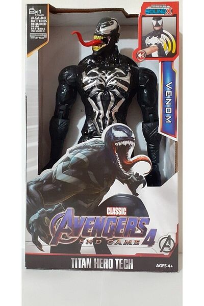 PeriYedi لعبة مجسمة Venom Avengers مقاس 30 سم - مع الضوء والصوت