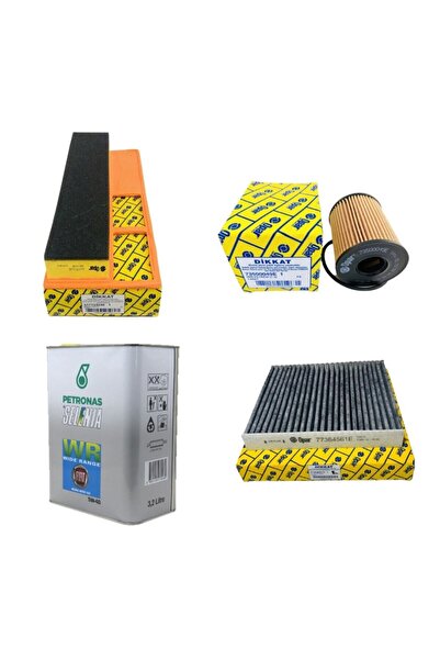 Genel Markalar Fiat Fiorino Euro 4- Filtre Yağ Bakım Seti 1.3 D Multijet 16v ...