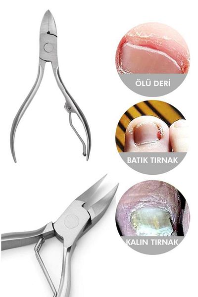 MUJGAN Thick Tip Cuticle - Manicure Pliers