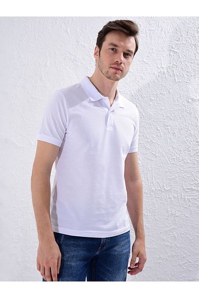 LC Waikiki Polo Neck Short Sleeve Basic Pique T-Shirt