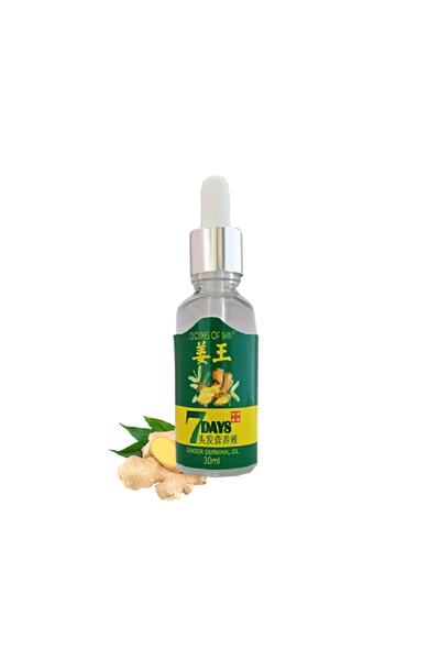 7DAYS Zencefil Yağı Saç Büyüme Kaybı Tedavi Serumu 30ml / Gingerger Hair Grow...