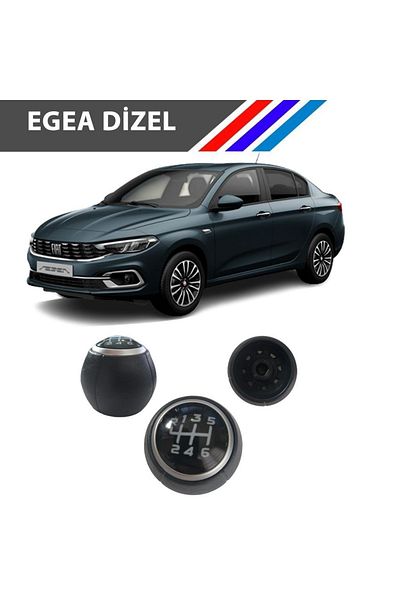 ZETOTO Fiat Egea Diesel Engine 6 Advance Gear Shift Knob Side Industrial Production