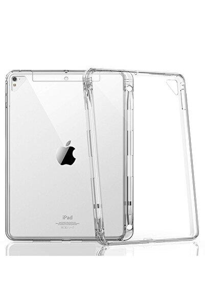 MECFC Ipad 5 Air 9.7 Uyumlu Nitro Anti Shock Darbe Emici Şeffaf Silikon Arka ...