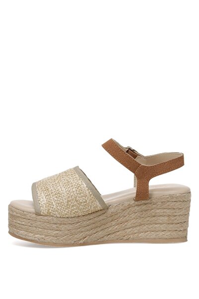 İnci Daunte.z 2fx Tan Women's Wedge Heel Sandals