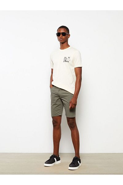 LC Waikiki Ανδρικό σορτς Gabardine Slim Fit