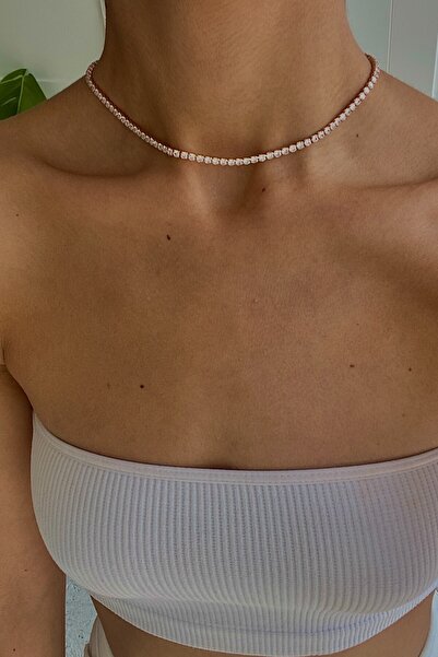 mylove Zirkon Su Yolu Kolye Gold