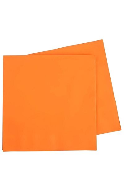 DÜVENCİ TİCARET 16 Pieces Orange Düvenci Commerce Napkin