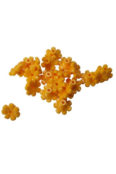 LEGO Accessory Moc Custom Minifigure Plant Flower Yellow Small Flower Plant 4 Pieces Will Be Sent