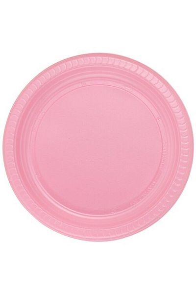 DÜVENCİ TİCARET 8-Piece Cardboard Plate Pink
