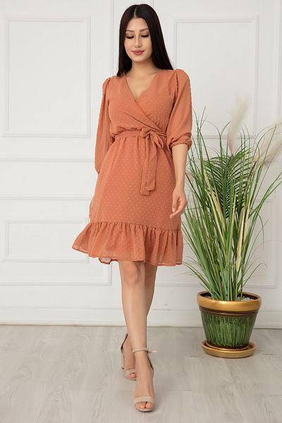 PULLIMM 13355 Rochie cu guler dublu