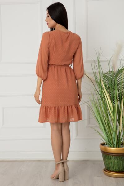 PULLIMM 13355 Rochie cu guler dublu