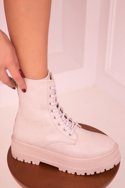 SOHO Béžové dámské kozačky a kozačky 17441