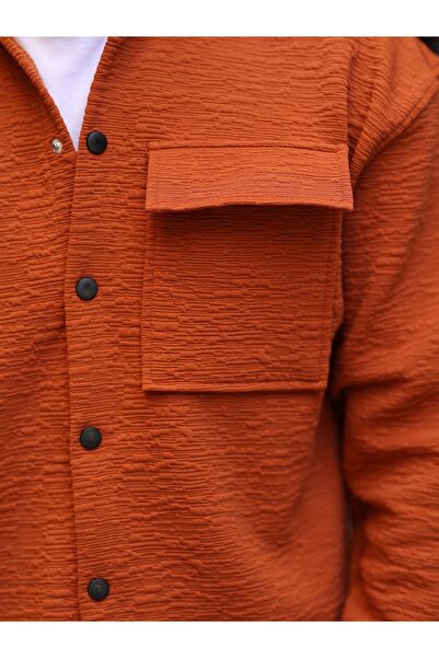 HAWKKİNG Ανδρικό χειμωνιάτικο μπλουζάκι με καπιτονέ μονό τσεπάκι