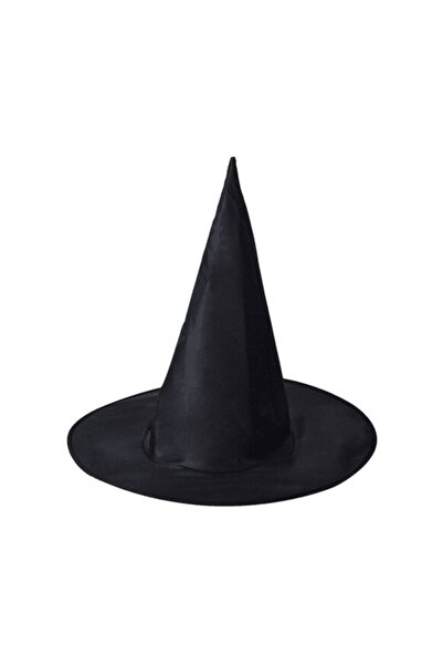 Genel Markalar Halloween Siyah Renk Cadı Şapkası