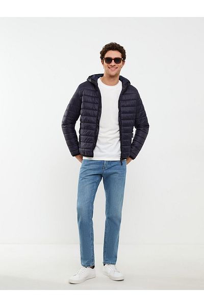 LC Waikiki Pánská bunda Puffer s kapucí – standardní střih
