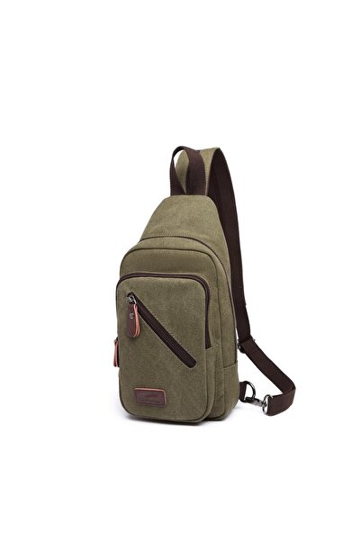 CACTİVE C-active Канава Тканина Чоловіча Сумка Bodybag 1264 K.зелений