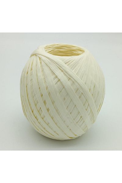 angel çanta aksesuar Coil Raffia 150 Gr Cream