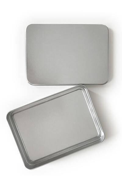 imagnetfun صندوق معدني| فارغة غير مطبوعة| 135 مم/185 مم/30 مم