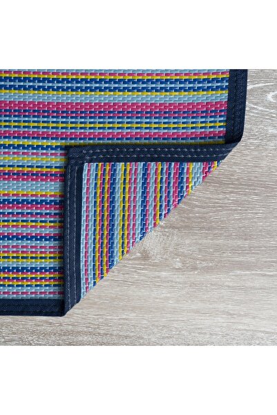 CRAFT HOME Katlanabilir Plastik Hasır Halı Kilim Piknik Plaj Park Bahçe Teras Veranda