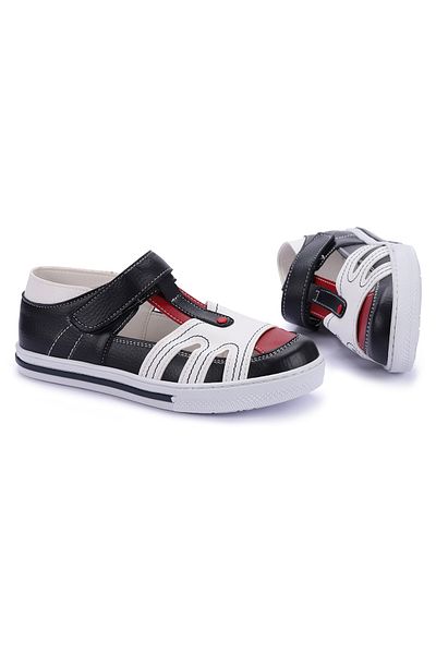 KARAMAZI Kiko Şb 26382805-06 Sandale pentru băieţi Ortho Pedic Pantofi Bleumarin - Roşu