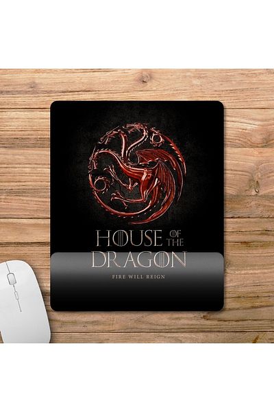 Pixxa نموذج لوحة ماوس يدعم المعصم من House Of The Dragon - 1