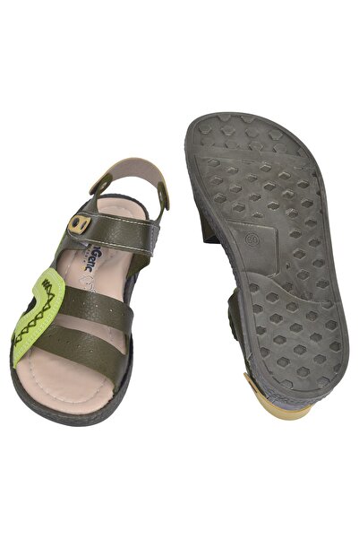 KARAMAZI Kiko Şb 2498-07 Ortho Pedik Παντόφλες Σανδάλια για αγόρια Χακί - Πράσινο